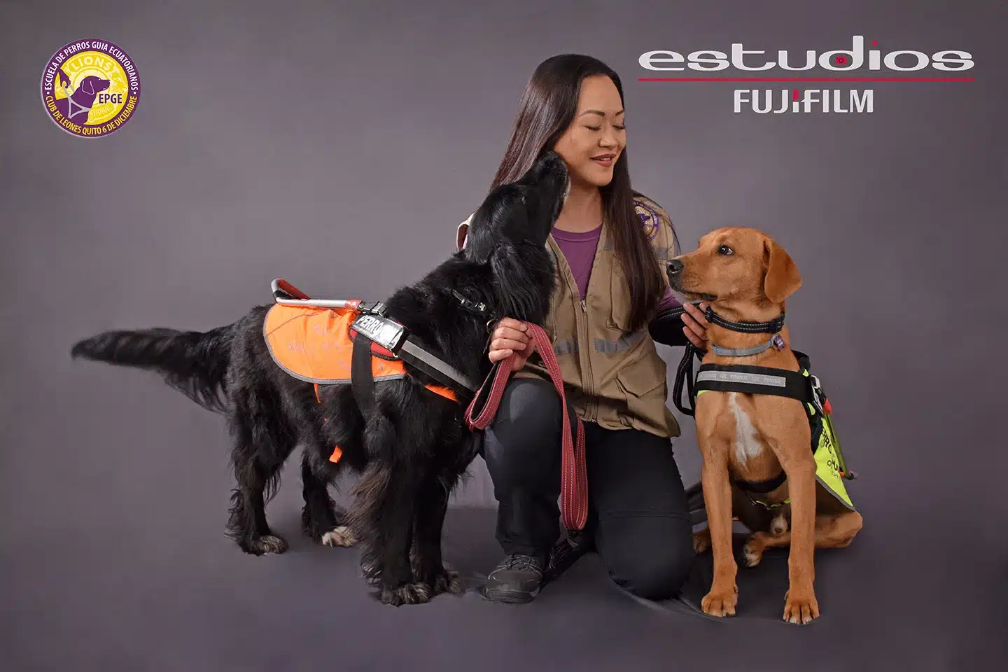 “Ecuador merecía perros guía, así que en el año 2016 viajamos a la ciudad de Chicago con el fin de empaparnos del tema”
