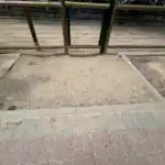 Entrada del área canina de Vistalegre