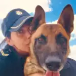 Sofía Muñoz con Harry