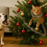 Por qué los perros son más traviesos durante las Navidades