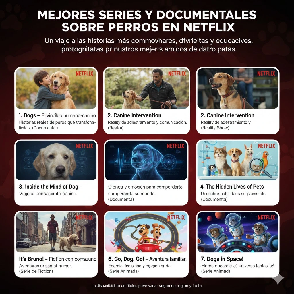Mejores series y documentales sobre perros en Netflix