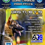 Jornadas K9 Guias caninos para FFCCS