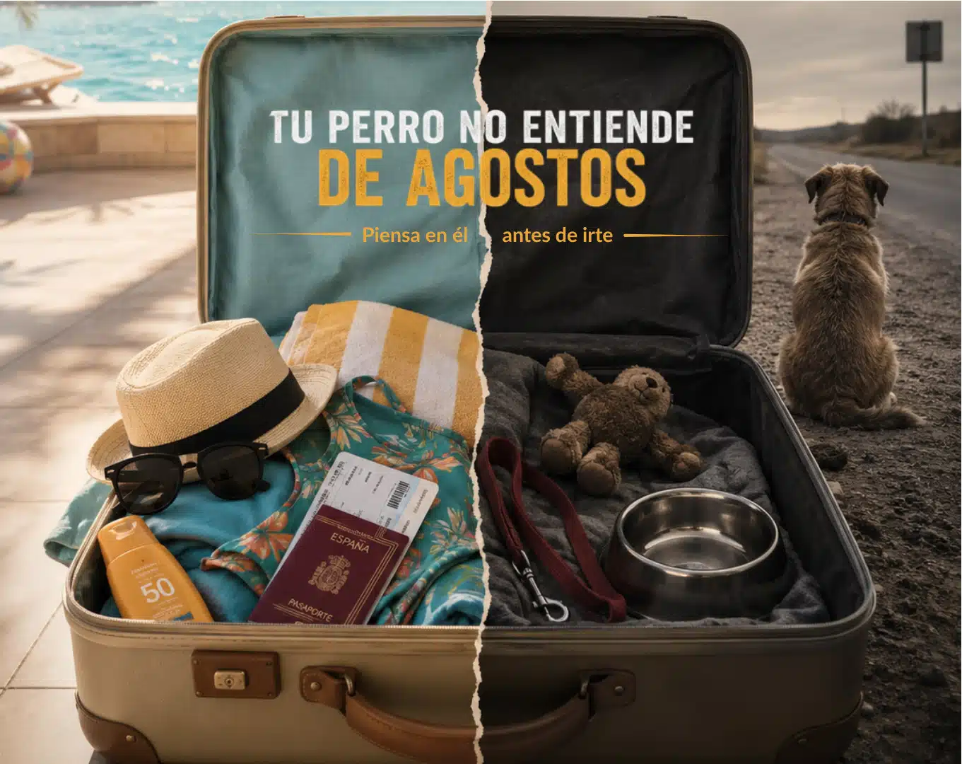 La RSCE lanza la campaña “Tu perro no entiende de agostos”