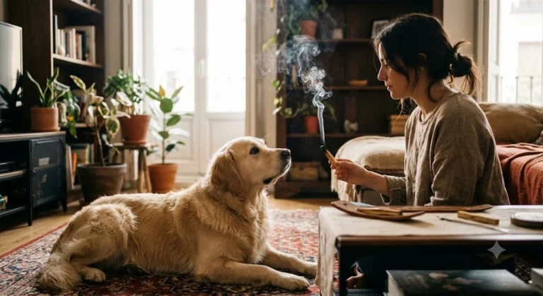 Es peligroso el palo santo para los perros
