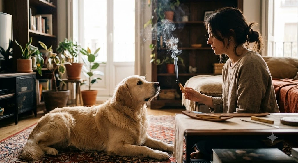 ¿Es peligroso el palo santo para los perros?