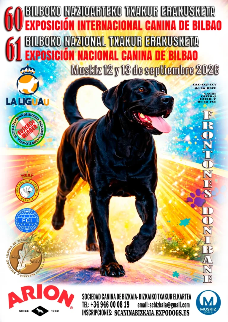 Exposiciones Caninas de Bizkaia
