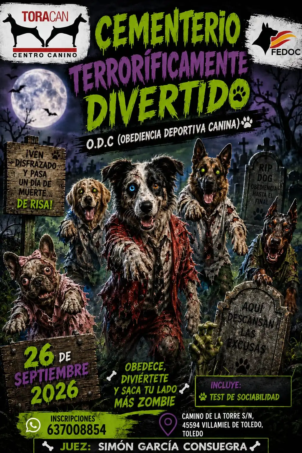Cementerio Terroríficamente Divertido 2026