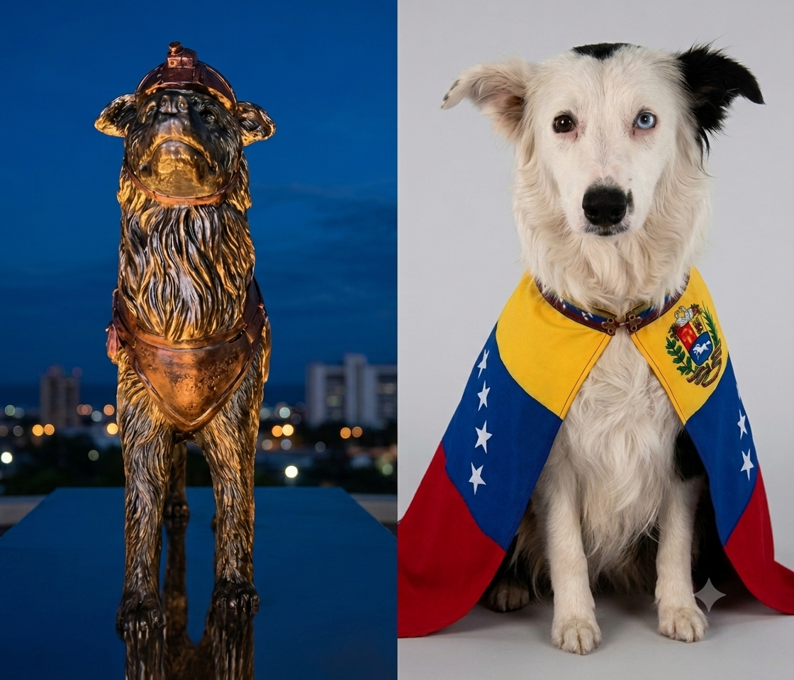 Maracaibo Homenajea al perro rescatista Tsunami