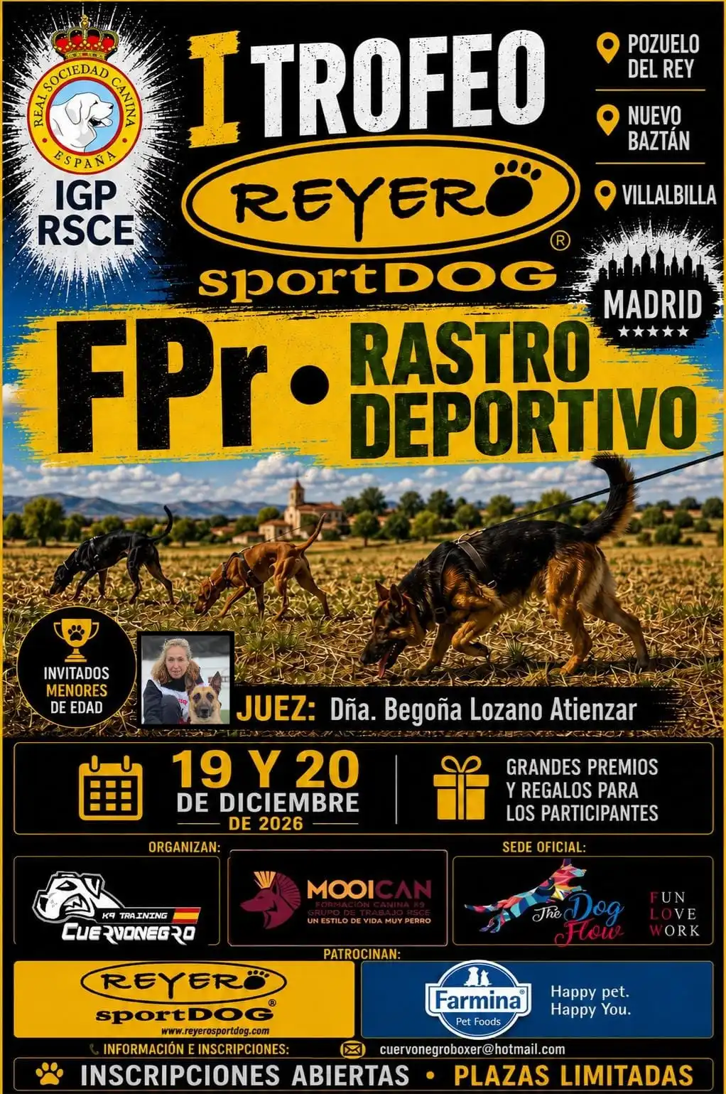 I Trofeo FPr Reyero Sportdog en Madrid 2026