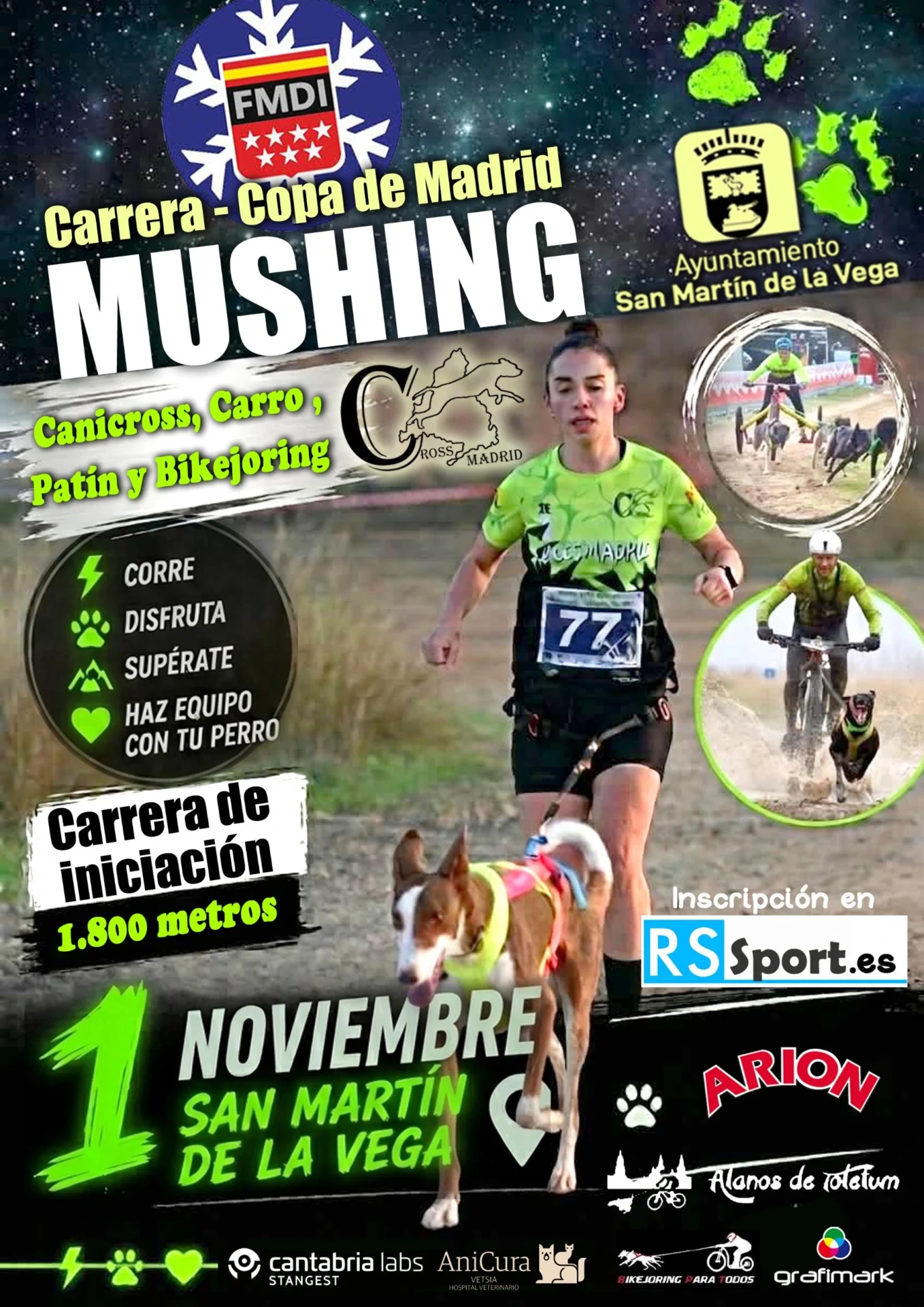 Copa de Madrid de Mushing 2026