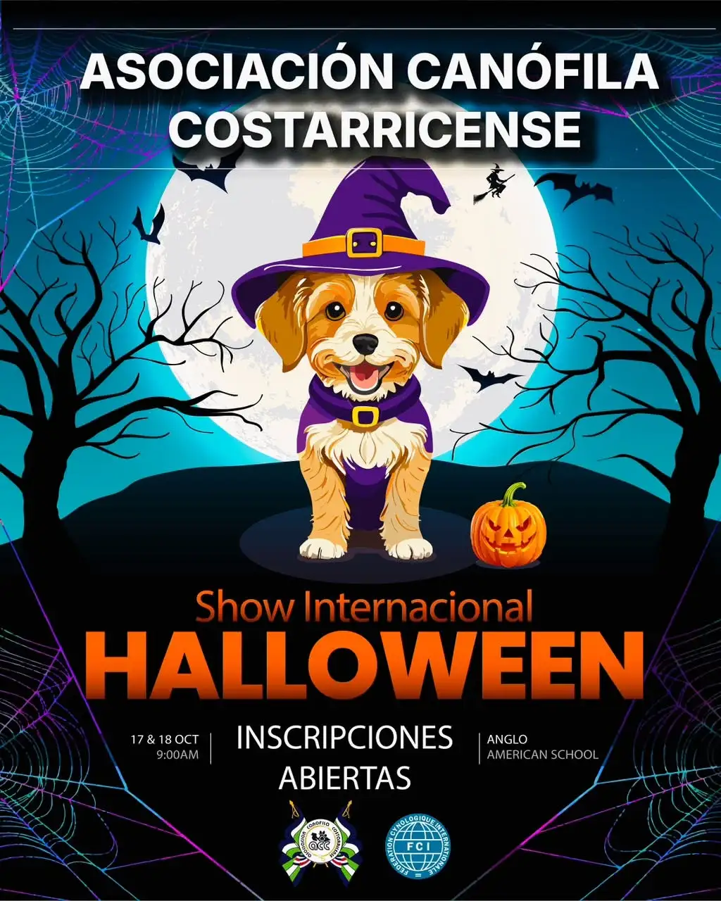 Gran Exposición Cinófila de Halloween en Costa Rica
